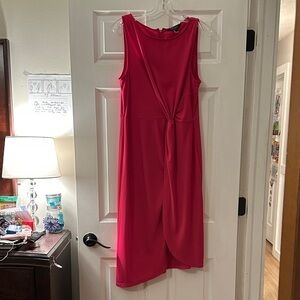 Lauren Ralph Lauren Fuchsia asymmetrical Dress
